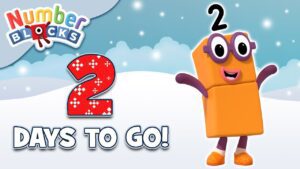 @Numberblocks- Countdown to #Christmas: 2 DAYS! | Learn to Count | Happy Holidays! - Kingdom Kids Zone, Little Learners - Numberblocks