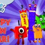 @Numberblocks- Happy New Year! | Numberblock Party | Learn to Count - Kingdom Kids Zone, Little Learners - Numberblocks