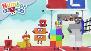 Numberblocks – Competitive Blocks! | Learn to Count - Kingdom Kids Zone, Little Learners - Numberblocks