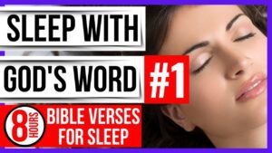 Bible verses for sleep 1- Sleep with God's Word on (8 Hours Peaceful Scriptures with music) - Hope & Healing, Meditations - Peaceful Scriptures Official