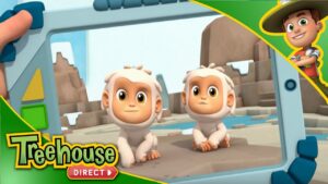 Ranger Rob | Snow Monkey Party - Kids TV Series, Kingdom Kids Zone - Treehouse Direct
