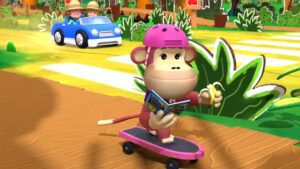 Fisher Price Little People ⭐Skateboarding Monkey ⭐New Season! ⭐Full Episodes HD ⭐Cartoons for Kids - Kids TV Series, Kingdom Kids Zone - Little People - Fisher Price