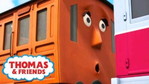 Racing With Caitlin! ⭐Thomas & Friends UK ⭐10 Minute Compilation! ⭐Cartoons for Children - Kids TV Series, Kingdom Kids Zone - Thomas & Friends