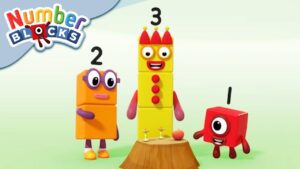 @Numberblocks- 5, 4, 3, 2, 1! | Learn to Count - Kingdom Kids Zone, Little Learners - Numberblocks
