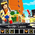PLAYING MINECRAFT AS WONDER WOMAN! How to Be Wonder Woman in Minecraft! - Gameplay, Kingdom Kids Zone, Minecraft - EYstreem