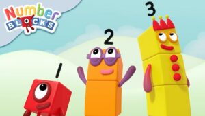 @Numberblocks- Three, Two, One. Go! | Learn to Count - Kingdom Kids Zone, Little Learners - Numberblocks