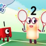 @Numberblocks- Two Tennis Rackets | Learn to Count - Kingdom Kids Zone, Little Learners - Numberblocks