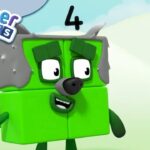 @Numberblocks – Three Little Pigs & One Big Bad Square | Learn to Count - Kingdom Kids Zone, Little Learners - Numberblocks