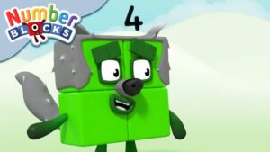 @Numberblocks – Three Little Pigs & One Big Bad Square | Learn to Count - Kingdom Kids Zone, Little Learners - Numberblocks