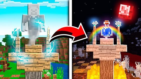 TAKING SPIRIT STEVE’S POWERS! (Scary Survival EP51) - Gameplay, Kingdom Kids Zone, Minecraft - EYstreem