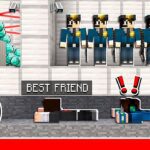 MY BEST FRIEND MADE ME BREAK THE LAW in Minecraft! - Gameplay, Kingdom Kids Zone, Minecraft - EYstreem