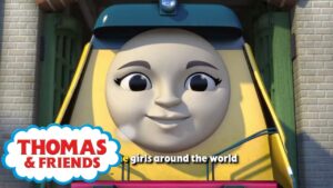 All The Girls Around The World 🎵Thomas & Friends UK Song 🎵Songs for Children 🎵Sing-a-long 🎵 - Kids TV Series, Kingdom Kids Zone - Thomas & Friends