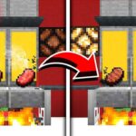 How to Make A WORKING GRILL in Minecraft! (NO MODS!) - Gameplay, Kingdom Kids Zone, Minecraft - EYstreem