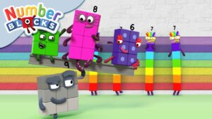 @Numberblocks- Follow the Numberblock Road! | Learn to Count - Kingdom Kids Zone, Little Learners - Numberblocks