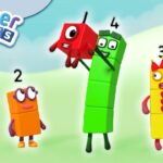 @Numberblocks- Party of Four | Learn to Count - Kingdom Kids Zone, Little Learners - Numberblocks
