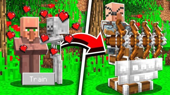 How to TRAIN VILLAGERS in Minecraft Tutorial! (Pocket Edition, Xbox, PC) - Gameplay, Kingdom Kids Zone, Minecraft - EYstreem