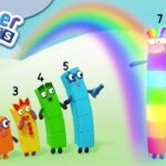 @Numberblocks- Dancing in the Rain! | Learn to Count - Kingdom Kids Zone, Little Learners - Numberblocks