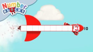 @Numberblocks- Soaring Through the Sky! | Learn to Count - Kingdom Kids Zone, Little Learners - Numberblocks