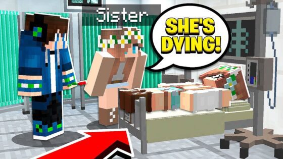 MY SISTER’S BEST FRIEND IS DYING! (Minecraft) - Gameplay, Kingdom Kids Zone, Minecraft - EYstreem