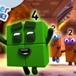 @Numberblocks- Secret Passageways | Learn to Count - Kingdom Kids Zone, Little Learners - Numberblocks