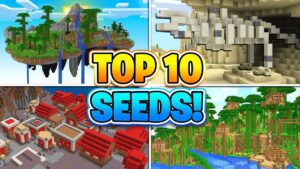 TOP 10 BEST SEEDS FOR MINECRAFT! (Pocket Edition, PS4, Xbox, Switch, PC) - Gameplay, Kingdom Kids Zone, Minecraft - EYstreem