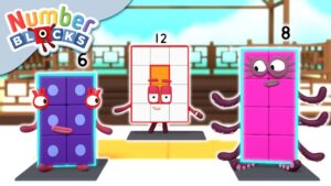 @Numberblocks- The Way of the Rectangle | Learn to Count - Kingdom Kids Zone, Little Learners - Numberblocks