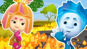 Фиксики спасают мир (1). Почему горят леса? / Fixiki - Kingdom Kids Zone, Little Learners - Фиксики