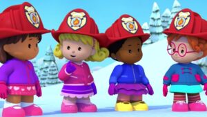 Fisher Price Little People ⭐🚒Firehouse Four ⭐🚒Full Episodes ⭐Cartoons for Kids - Kids TV Series, Kingdom Kids Zone - Little People - Fisher Price