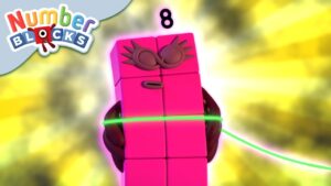 @Numberblocks – Radioactive Eight! | Learn to Count - Kingdom Kids Zone, Little Learners - Numberblocks