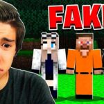 THE TEST STEVE WORLD IS FAKE! (Scary Survival EP59) - Gameplay, Kingdom Kids Zone, Minecraft - EYstreem