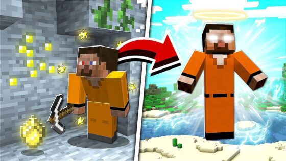 I FOUND THE GOD GEM in Minecraft! (Scary Survival EP60) - Gameplay, Kingdom Kids Zone, Minecraft - EYstreem