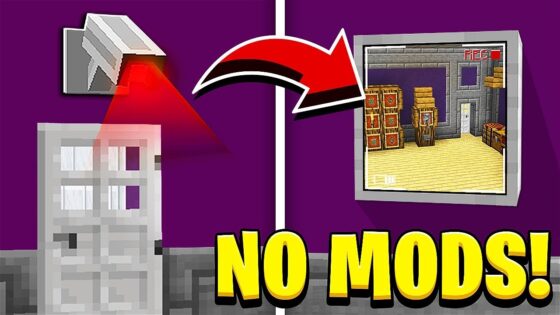 How to Make a WORKING SECURITY CAMERA in Minecraft! (NO MODS!) - Gameplay, Kingdom Kids Zone, Minecraft - EYstreem