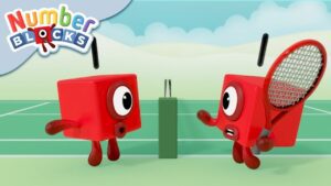 @Numberblocks- One vs One! | Tennis Match | Learn to Count - Kingdom Kids Zone, Little Learners - Numberblocks