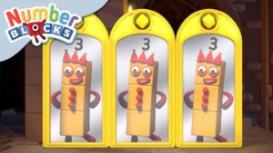 @Numberblocks- Mirror Mirror | Learn to Count - Kingdom Kids Zone, Little Learners - Numberblocks