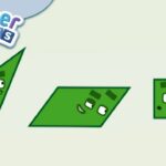 @Numberblocks- Four Sided Green Shapes! | Learn to Count - Kingdom Kids Zone, Little Learners - Numberblocks