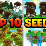 TOP 10 SEEDS for Minecraft! (Pocket Edition, PS4, Xbox, Switch, PC) - Gameplay, Kingdom Kids Zone, Minecraft - EYstreem