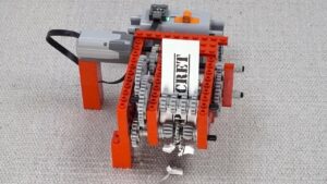 Shredding Paper with Lego Gears - Kids (6-9), Kingdom Kids Zone - Brick Experiment Channel