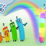 @Numberblocks- Rain Party | Learn to Count - Kingdom Kids Zone, Little Learners - Numberblocks