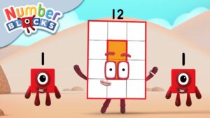 @Numberblocks- One to the Dozen! | Learn to Count - Kingdom Kids Zone, Little Learners - Numberblocks