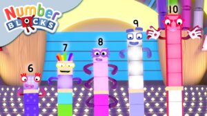 @Numberblocks β Where are Five & Friends? | Learn to Count - Kingdom Kids Zone, Little Learners - Numberblocks
