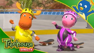 The Backyardigans | Skateboard Songs - Kids TV Series, Kingdom Kids Zone - Treehouse Direct