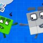 @Numberblocks- Square Shapes | Learn to Count - Kingdom Kids Zone, Little Learners - Numberblocks