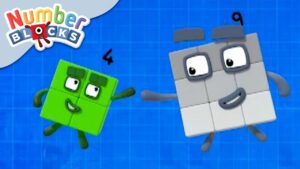 @Numberblocks- Square Shapes | Learn to Count - Kingdom Kids Zone, Little Learners - Numberblocks
