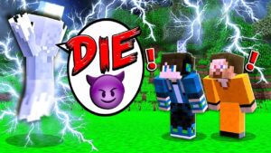 SPIRIT STEVE TRIED TO KILL ME! (Scary Survival EP66) - Gameplay, Kingdom Kids Zone, Minecraft - EYstreem