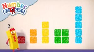 @Numberblocks- Painting by Numbers | Learn to Count - Kingdom Kids Zone, Little Learners - Numberblocks