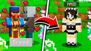 How to Spawn MAIDS in Minecraft Tutorial! (Pocket Edition, Xbox, PC) - Gameplay, Kingdom Kids Zone, Minecraft - EYstreem