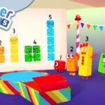 @Numberblocks- Painting for Fun! | Learn to Count - Kingdom Kids Zone, Little Learners - Numberblocks