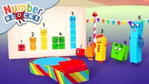 @Numberblocks- Painting for Fun! | Learn to Count - Kingdom Kids Zone, Little Learners - Numberblocks