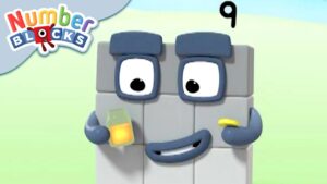 @Numberblocks- Numberblocks – Strong Nine! | Learn to Count - Kingdom Kids Zone, Little Learners - Numberblocks