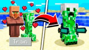 How to TRAIN CREEPERS in Minecraft Tutorial! (Pocket Edition, Xbox, PC) - Gameplay, Kingdom Kids Zone, Minecraft - EYstreem